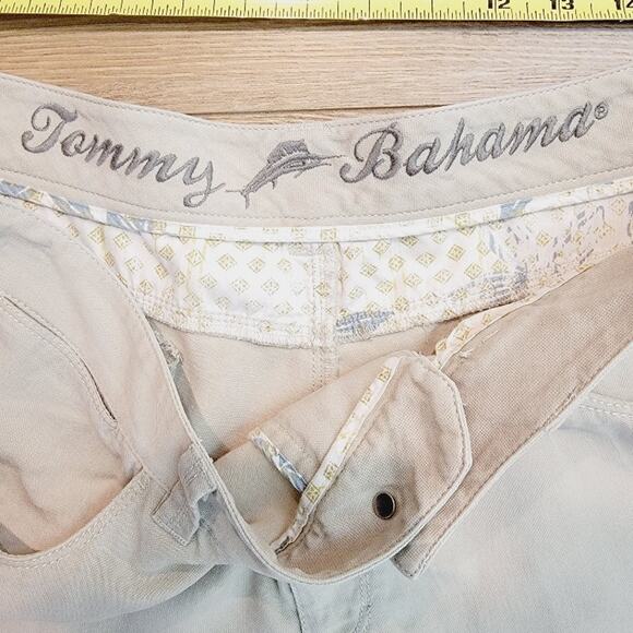 Tommy Bahama 5 Pocket Pants‎ Men's 38x30 Khaki Stretch Tencel Blend Tan - Picture 8 of 16